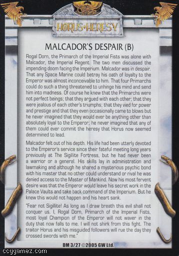 Malcadors Despair (b)